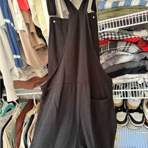 Wallflower Black Overalls with Pocket